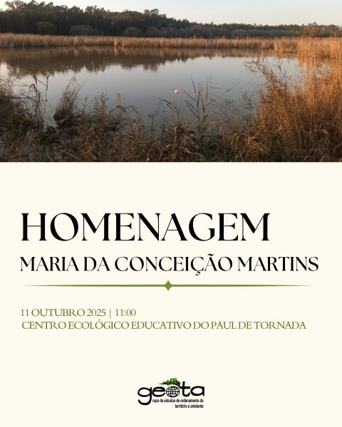 GEOTA - Homenagem a Maria da Conceição Martins