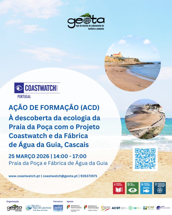GEOTA - À descoberta da ecologia da Praia da Poça com Projeto Coastwatch e da Fábrica de Água Guia